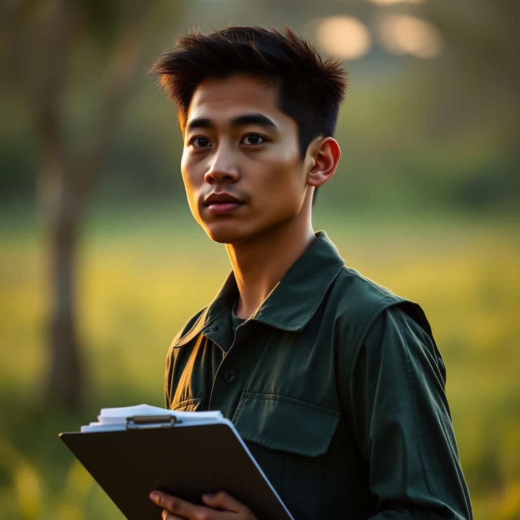 Mark de Guzman, Field volunteer, third rotation in Eastern Samar.